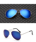 Polarized Aviator Sunglasses with TAC Lenses, Alloy Frame
