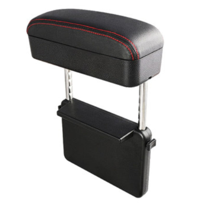 Adjustable Car Armrest Storage Box, 10W Qi Charging, 1 Piece