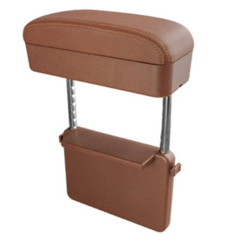 Adjustable Car Armrest Storage Box, 10W Qi Charging, 1 Piece