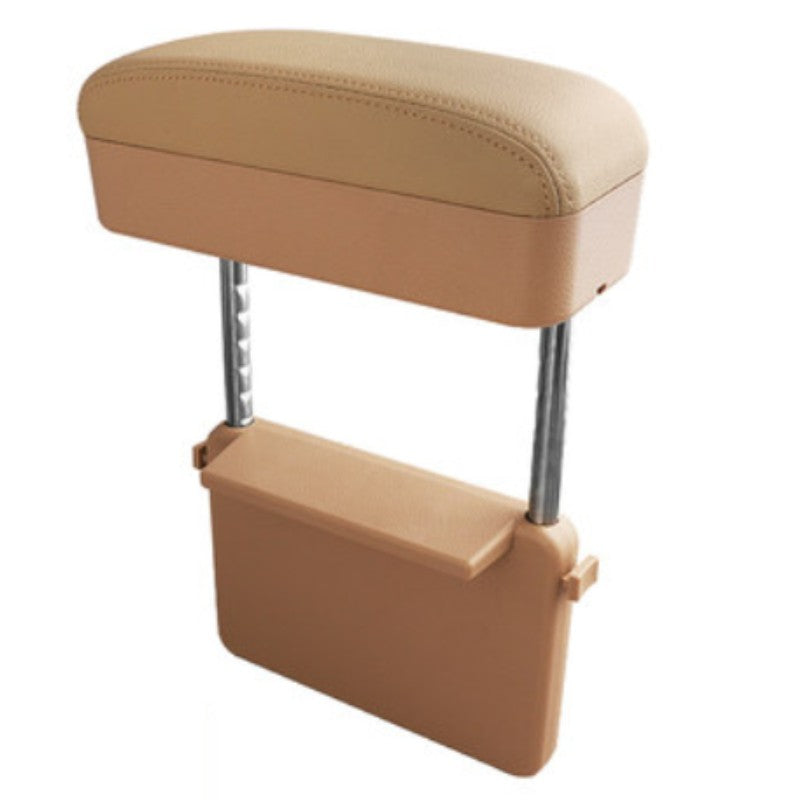 Adjustable Car Armrest Storage Box, 10W Qi Charging, 1 Piece
