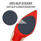 Reusable Wear-Resistant Rubber Non-Slip Shoe Sole Pads, 6.3 x 9.5 cm
