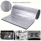Self-Adhesive Car Hood Sound Insulation Foam, Rubber Composite, 5 mm and 10 mm