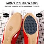 Reusable Wear-Resistant Rubber Non-Slip Shoe Sole Pads, 6.3 x 9.5 cm