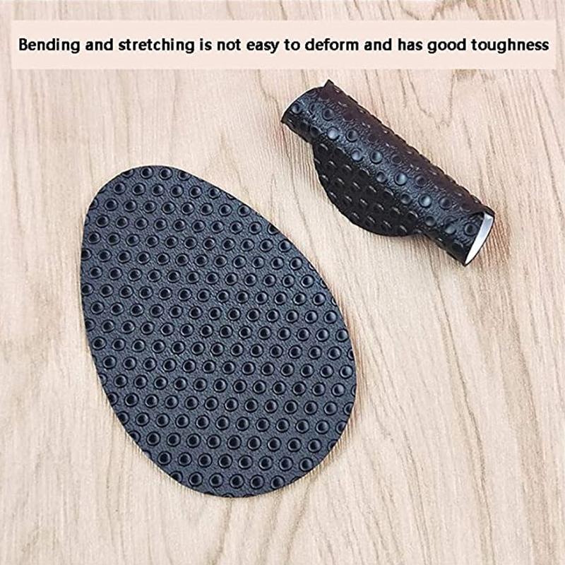 Reusable Wear-Resistant Rubber Non-Slip Shoe Sole Pads, 6.3 x 9.5 cm