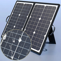 1000W Foldable Monocrystalline Solar Panel with MPPT for Camping