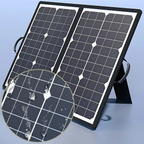 1000W Foldable Monocrystalline Solar Panel with MPPT for Camping