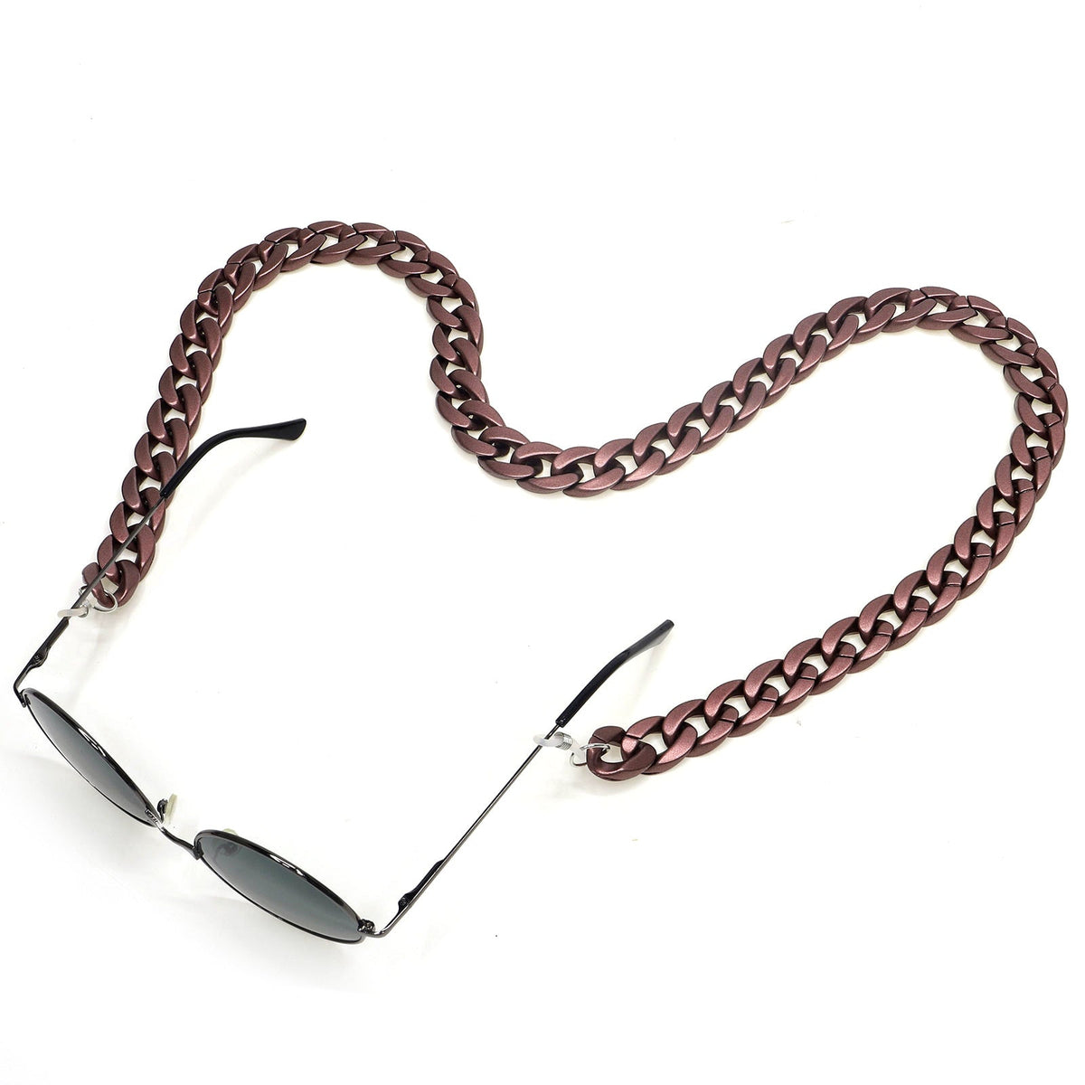 Oversized Eyewear Chain with Secure Attachments for Glasses