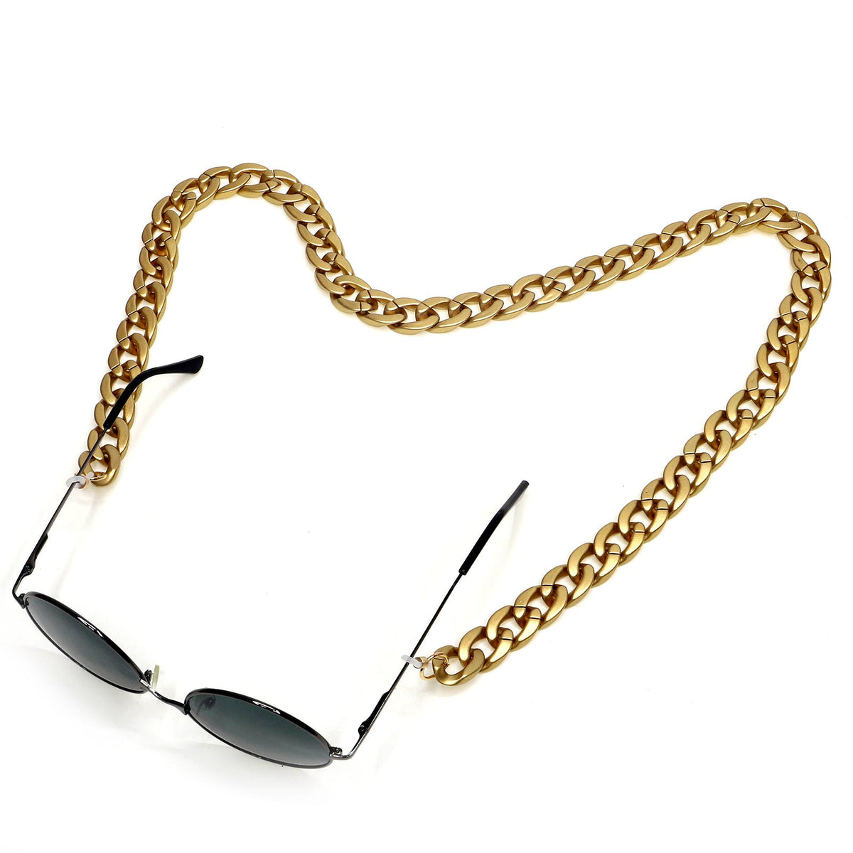 Oversized Eyewear Chain with Secure Attachments for Glasses