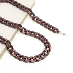 Oversized Eyewear Chain with Secure Attachments for Glasses