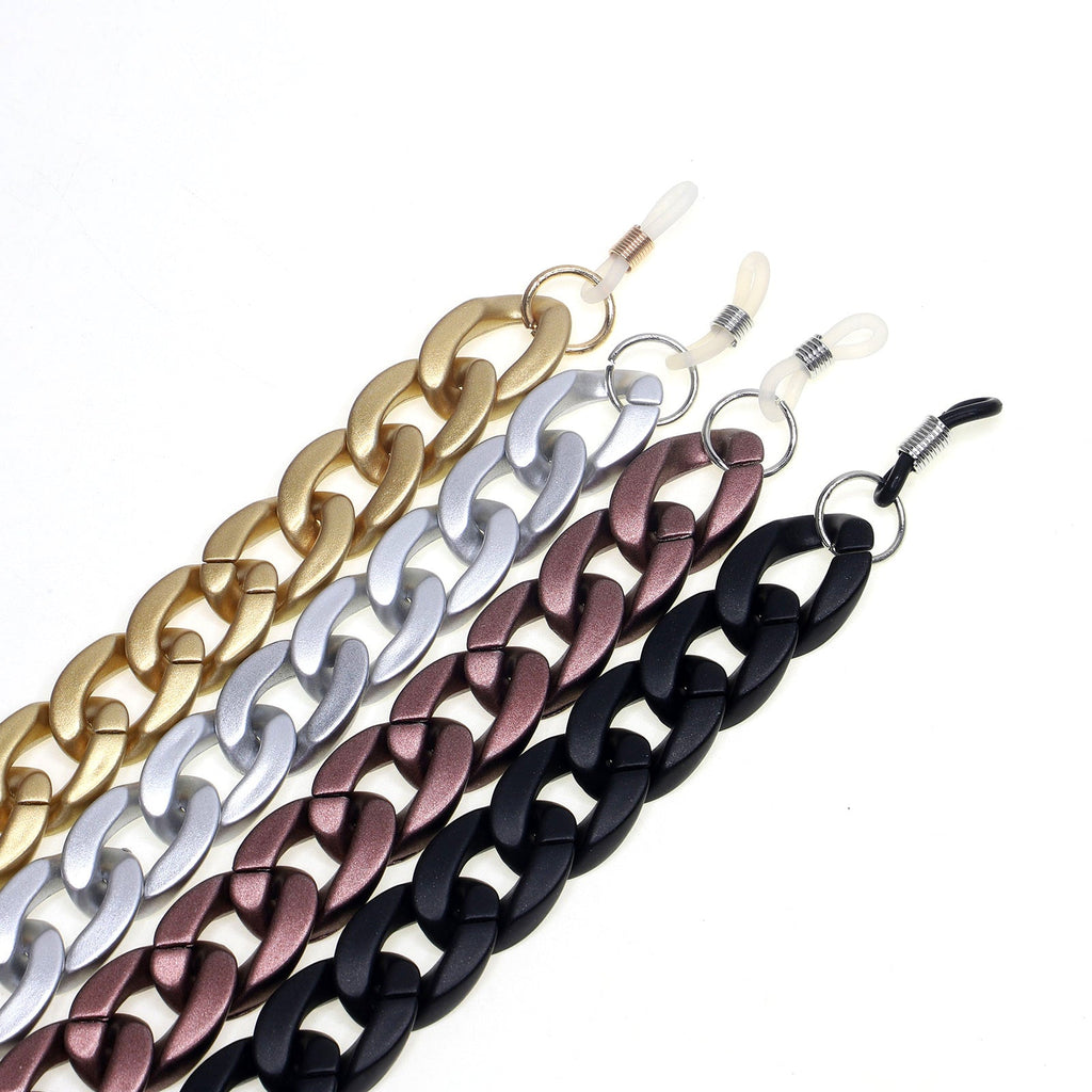 Oversized Eyewear Chain with Secure Attachments for Glasses