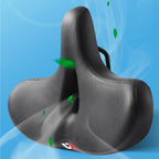 Extra Wide Breathable Ergonomic Bicycle Saddle, 8.5 x 11 in or 10.2 x 12.8 in