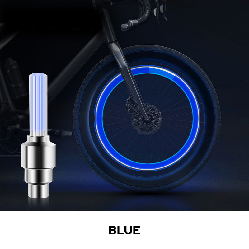Motion-Activated LED Wheel Lights for Bikes, Cars & Motorcycles