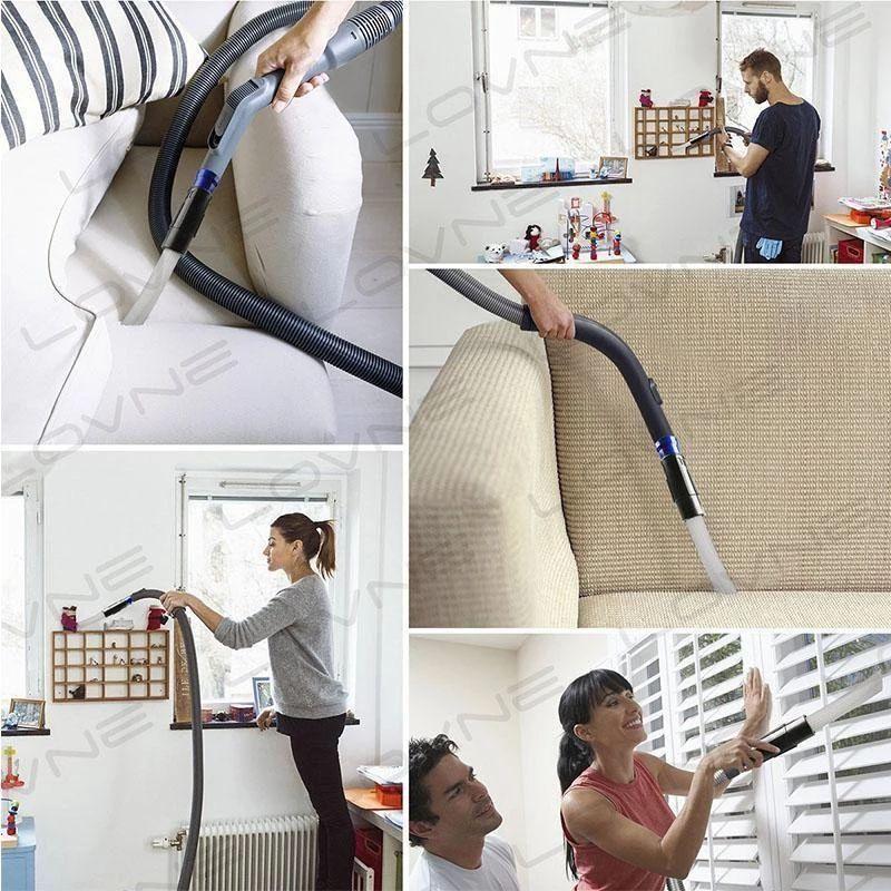 Flexible Vacuum Dust Cleaning Tube with a Dozen Suction Tubes
