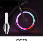 Motion-Activated LED Wheel Lights for Bikes, Cars & Motorcycles