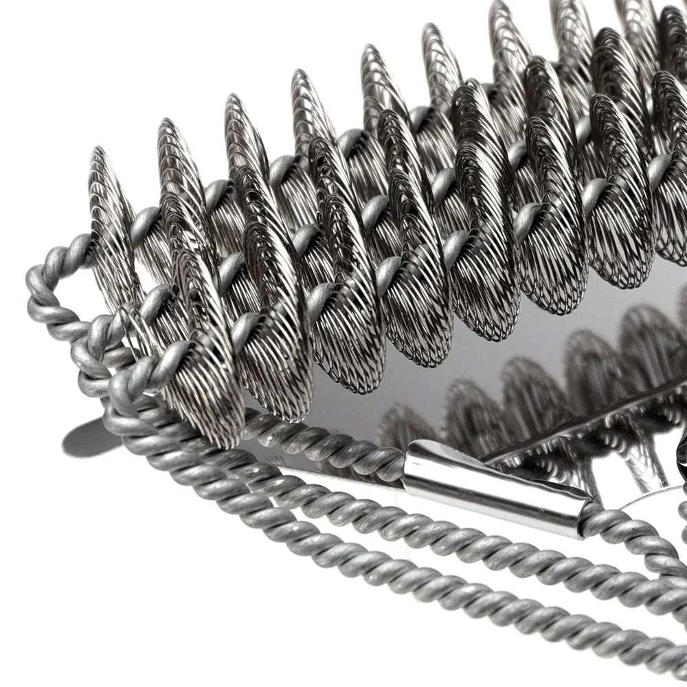 17-Inch Stainless Steel Bristle-Free BBQ Grill Brush Cleaner, view 6