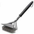 17-Inch Stainless Steel Bristle-Free BBQ Grill Brush Cleaner