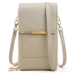 RFID-Blocking Crossbody Phone Wallet Bag for Phones Up to 6.7 in