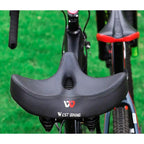 Extra Wide Breathable Ergonomic Bicycle Saddle, 8.5 x 11 in or 10.2 x 12.8 in