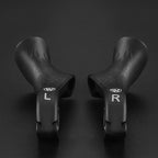 Ergonomic Bicycle Handlebar Grips, Carbon with Nylon Fiber, 120 g, 1 Pair