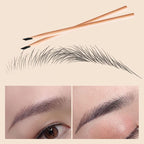 Wooden Eyebrow Pencil for Precise Brows and Eye Definition, Water-Resistant