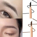 Wooden Eyebrow Pencil for Precise Brows and Eye Definition, Water-Resistant
