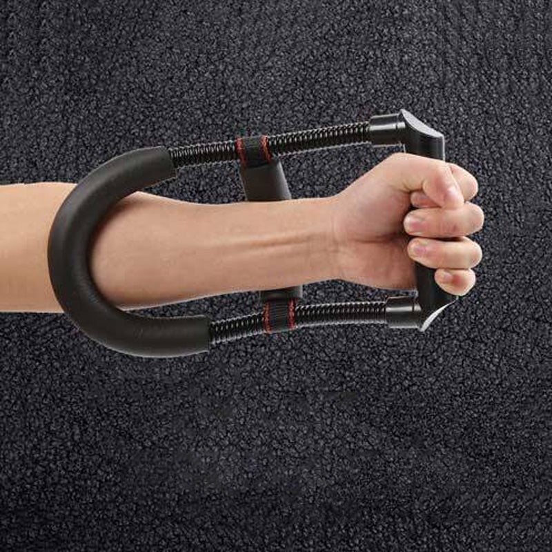 Adjustable Wrist Strengthener for Finger and Forearm Training, Black