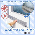 Self-Adhesive Weather Seal Strip, 2M PU Foam for Doors and Windows