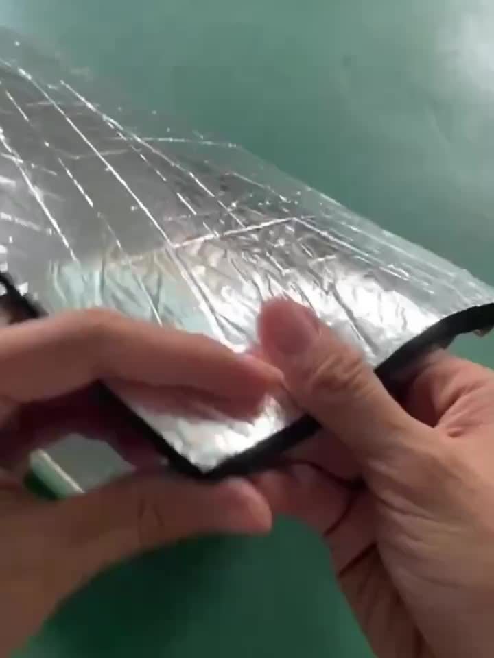 Self-Adhesive Car Hood Sound Insulation Foam, Rubber Composite, 5 mm and 10 mm