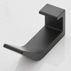 Aluminum Adhesive Wall Hooks, 7 × 2 × 3 cm, Black or White