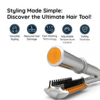 2-in-1 Rotating Hair Brush Styler, 32 mm, 130 W for Styling and Smoothing, view 4
