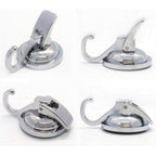 2-Pack Heavy-Duty Vacuum Suction Cup Hooks for Kitchen and Bathroom