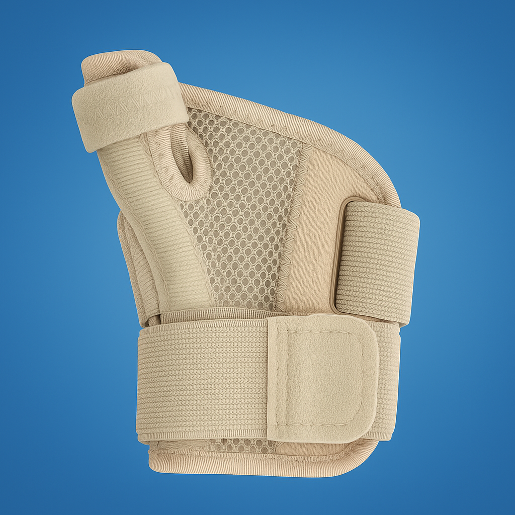 Adjustable Breathable Thumb and Wrist Support Brace for Everyday and Active Use