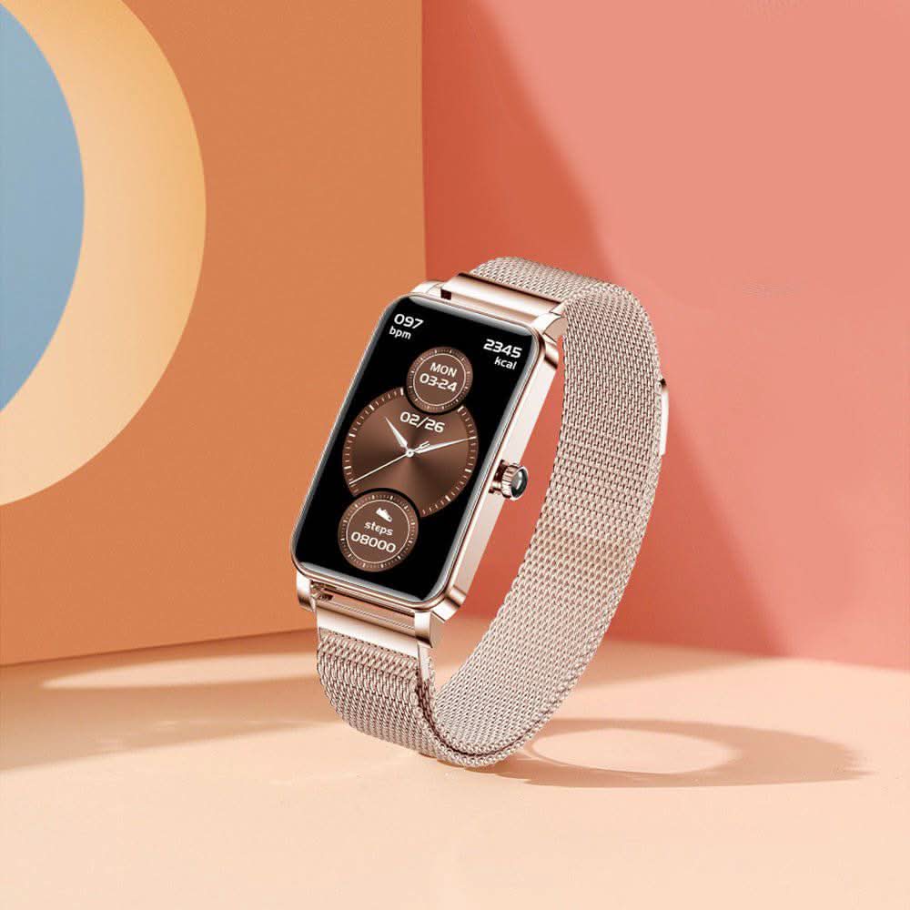 Women's Smartwatch with Fitness Tracking, Notifications, 1.45-Inch Display