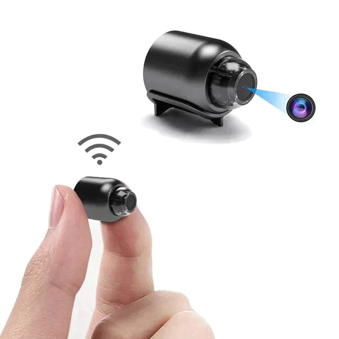 2-Pack Mini WiFi Security Cameras, 1080p, 140° Wide Angle