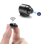 2-Pack Mini WiFi Security Cameras, 1080p, 140° Wide Angle