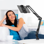 360° Rotatable Tablet Stand with Adjustable Aluminum Alloy Arm