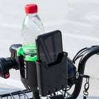 2-in-1 Universal Cup and Phone Holder for Strollers, Bikes & More