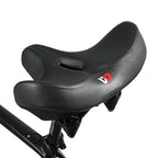 Extra Wide Breathable Ergonomic Bicycle Saddle, 8.5 x 11 in or 10.2 x 12.8 in