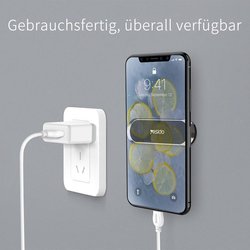 Magnetic Phone Holder with 360° Rotation, Zinc Alloy and Silicone