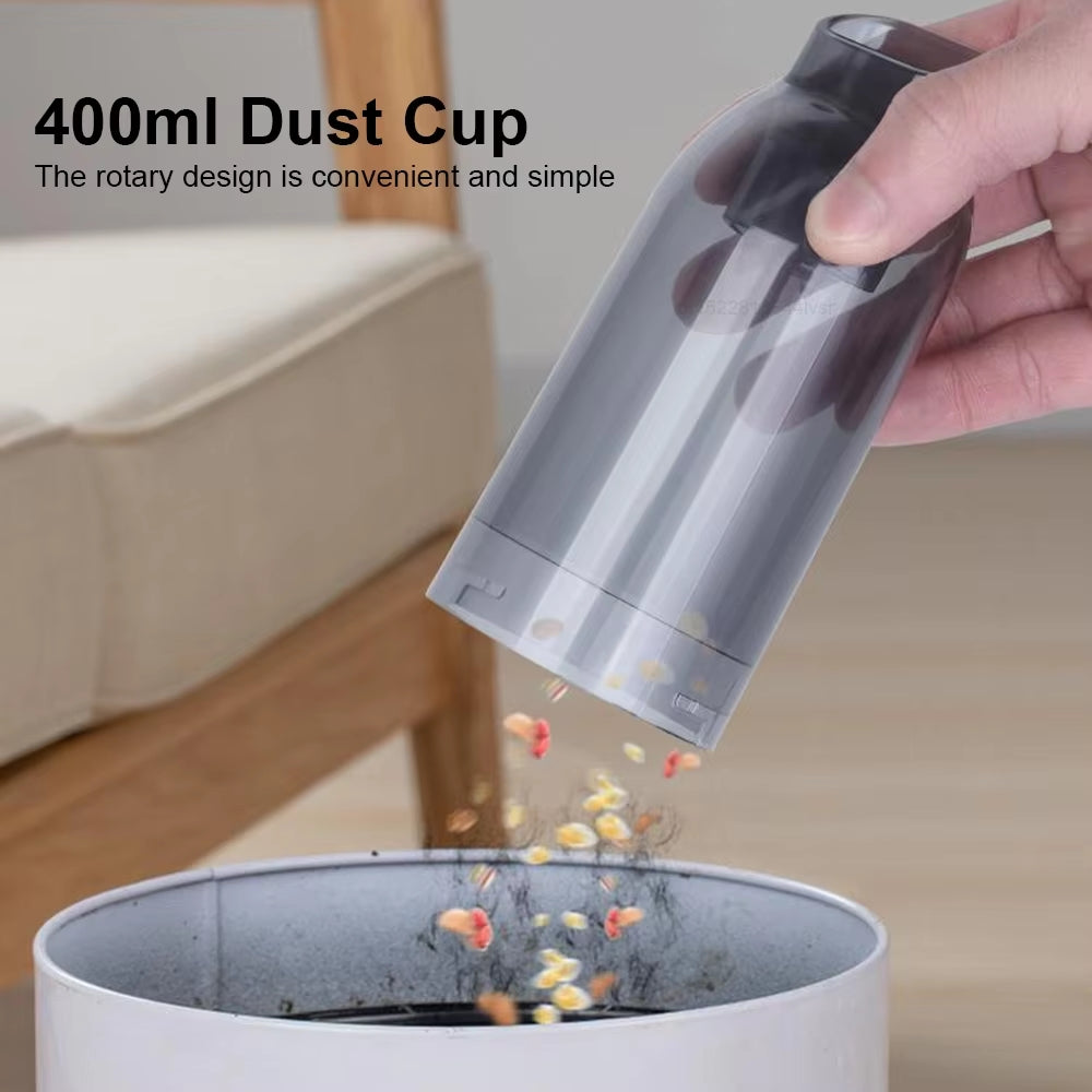 Cordless Car Vacuum Cleaner and Blower with USB-C Charging