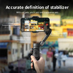 3-Axis Smartphone Gimbal Stabilizer with AI Tracking and Face Detection, view 2