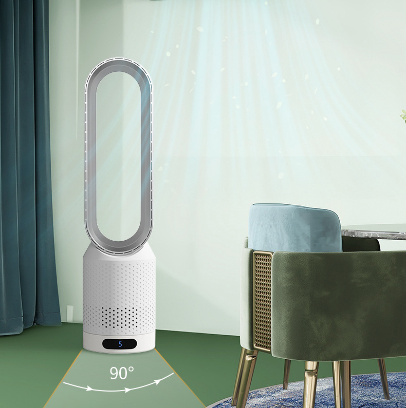 3-in-1 Air Cooler and Purifier with Ionization, 8 Speeds, 58 x 14.5 cm, view 5
