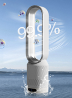 3-in-1 Air Cooler and Purifier with Ionization, 8 Speeds, 58 x 14.5 cm, view 7
