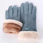 Thermal Winter Gloves with Fleece Lining and Touchscreen Fingers
