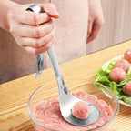 304 Stainless Steel Meatball Maker Spoon, 24 x 6.5cm, Nonstick Design, view 2