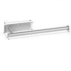 304 Stainless Steel Wall-Mounted Paper Towel Holder for Kitchen & Bathroom