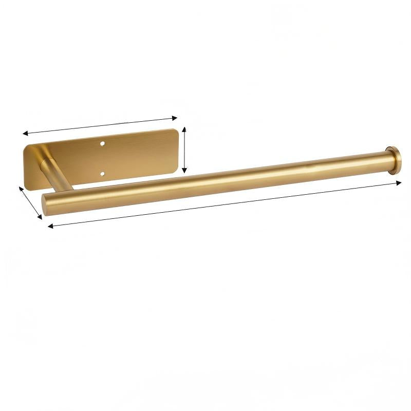 304 Stainless Steel Wall-Mounted Paper Towel Holder for Kitchen & Bathroom