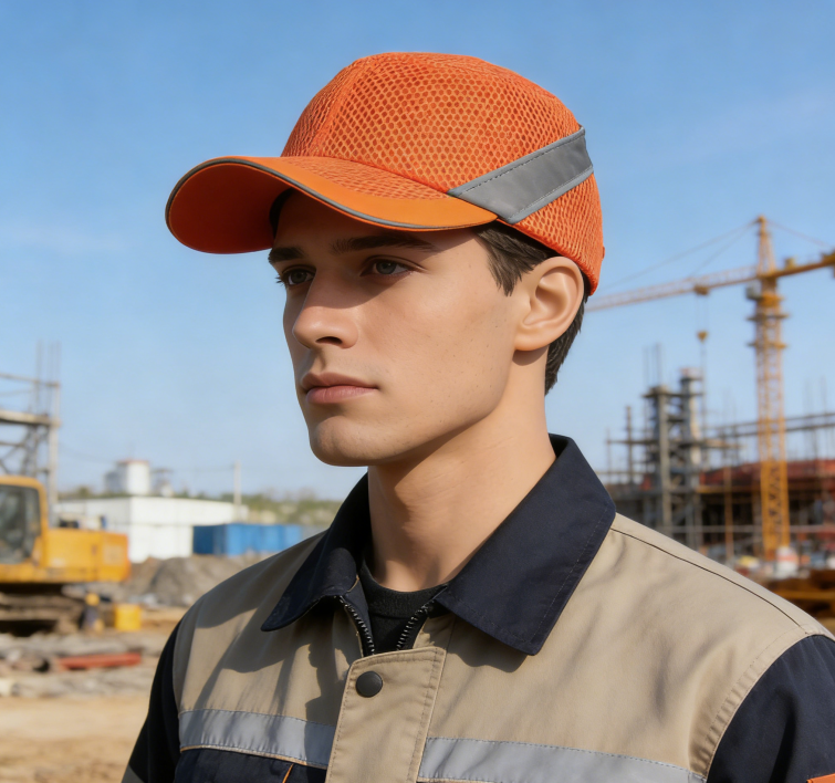 Outdoor Sports and Construction Safety Helmet, ABS, 52–62cm