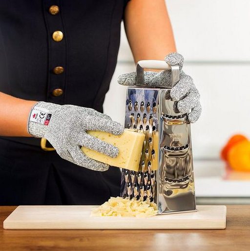 Cut-Resistant Work Gloves for Kitchen and Woodworking