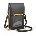 RFID-Blocking Crossbody Phone Wallet Bag for Phones Up to 6.7 in